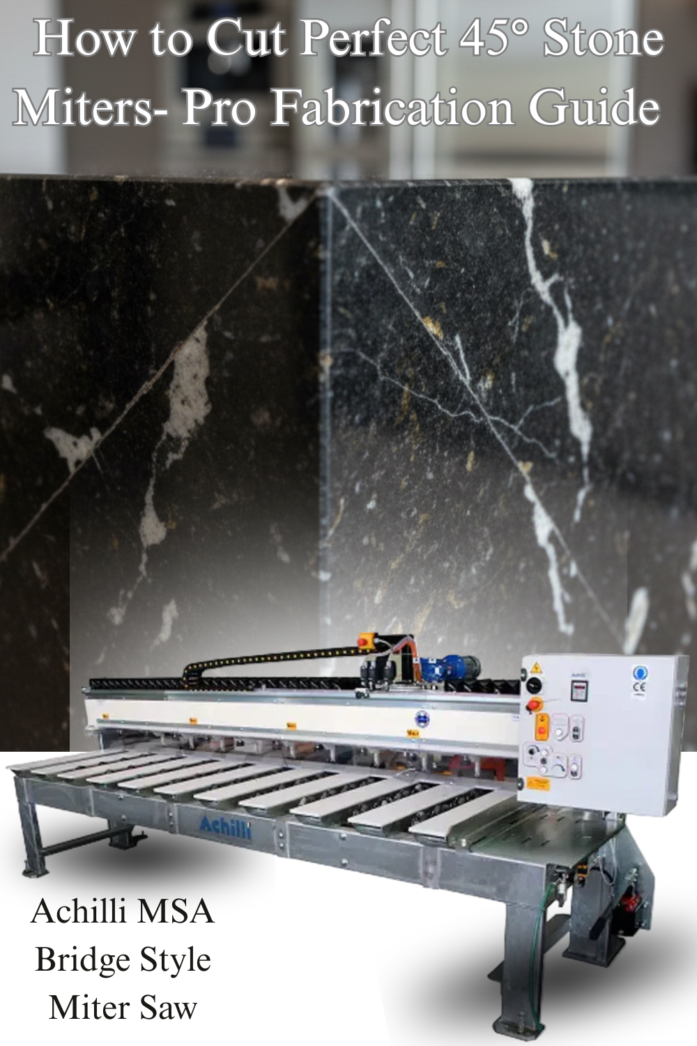 Blog image How to Cut 45 degree stone