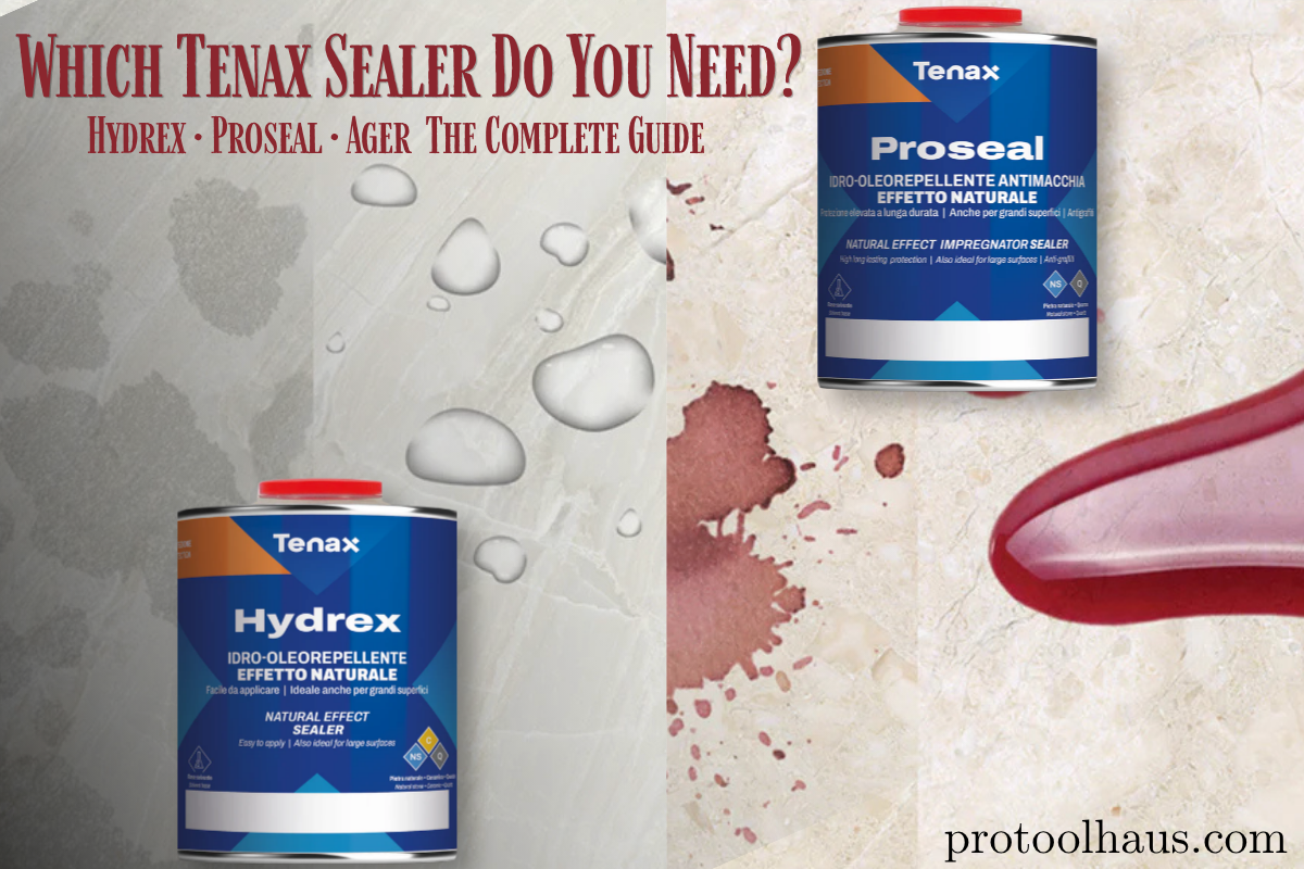 Which Tenax Sealer Do You Need? Hydrex, Proseal & Ager Explained
