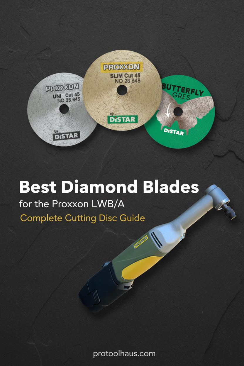 Best Diamond Blades for the Proxxon LWB/A — Complete Cutting Disc Guide