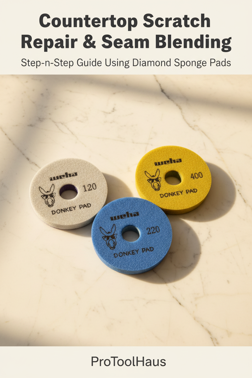 Countertop Scratch Repair and Seam Blending Article