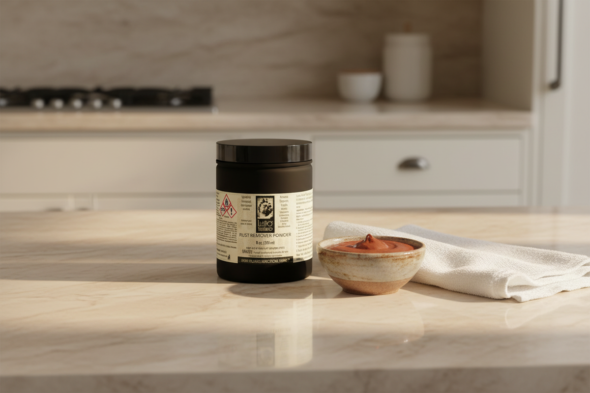 How to Remove Rust Stains from Marble, Granite & Natural Stone