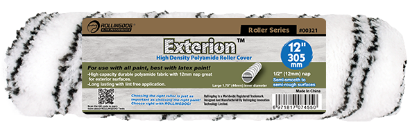 ROLLINGDOG USA High Density Polyamide Roller Covers - (Multiple Size & Nap Options) | Package View | Pro Tool Haus