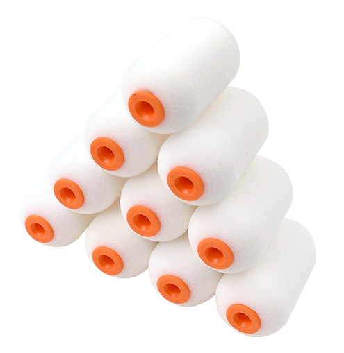 ROLLINGDOG USA GLOSS-KING™ High Density Foam Mini Roller Covers – Smooth High-Gloss Finishes (Multiple Size & Quantity Opt...