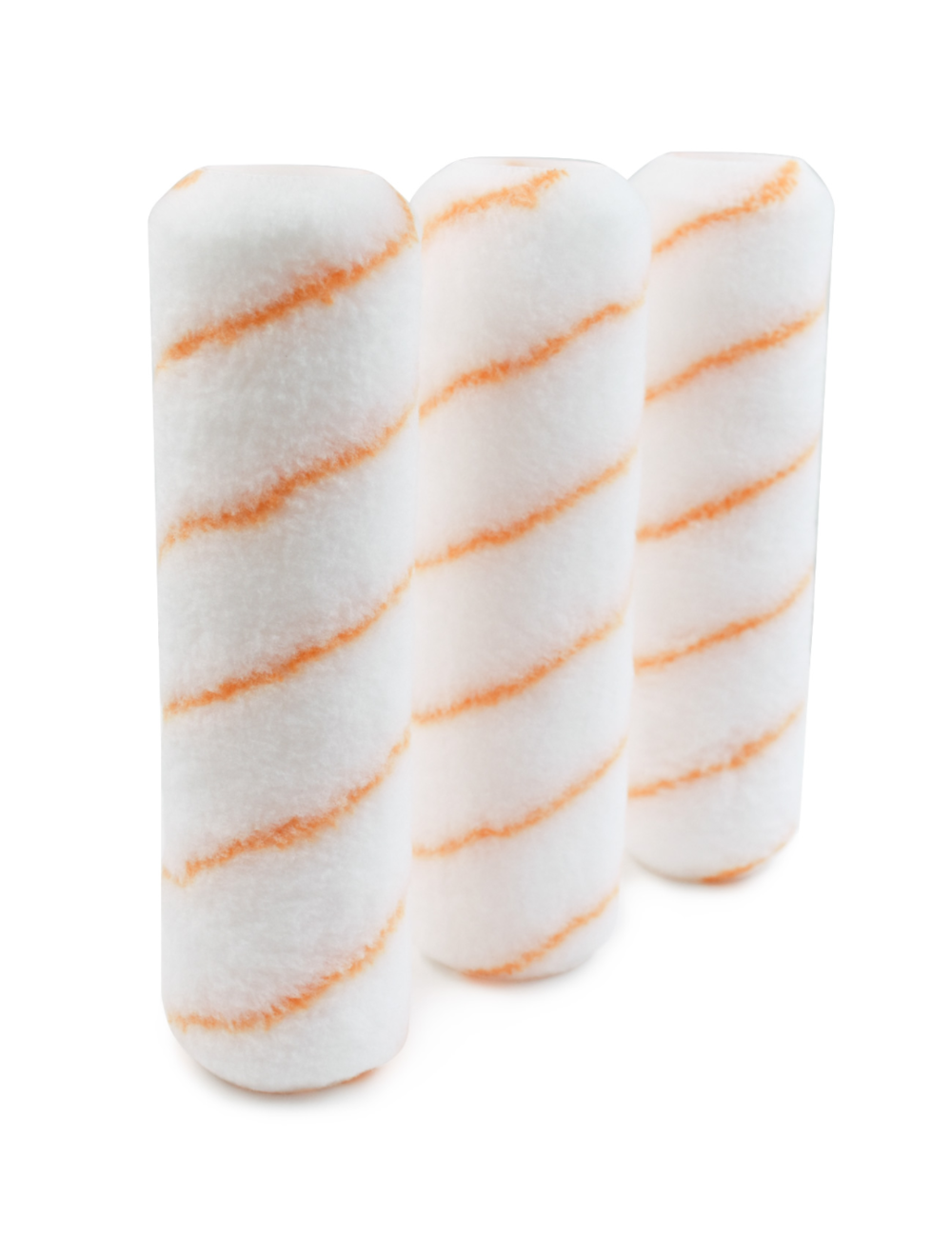 ROLLINGDOG USA 9″ Polyester Paint Roller Covers – 3/8″ Nap, 3-Pack for Semi-Smooth to Semi-Rough Surfaces | Detail View | ...