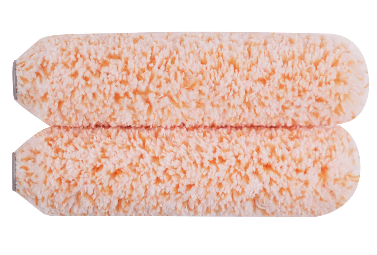 ROLLINGDOG USA SUPER-MICRO™ Microfiber Roller Covers – 3/8″ Nap, 1.5" Core Diameter for Smooth & Semi-Smooth Surfaces (Mul...