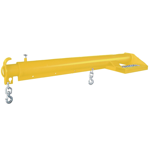 Weha Yellow Telescopic Forklift Boom | bundle handling | Pro Tool Haus