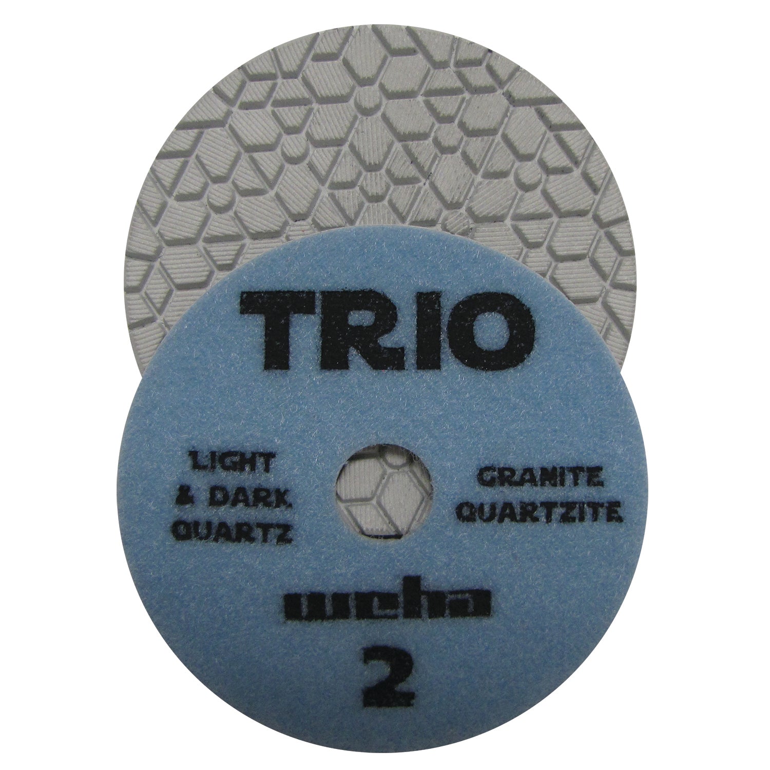 Weha Trio 3 Step Polishing Pads | Application View | ceramic | Pro Tool Haus