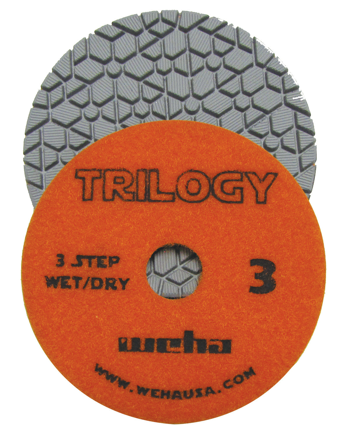 Weha Trilogy 3 Step Polishing Pads | Close-up Detail | ceramic | Pro Tool Haus