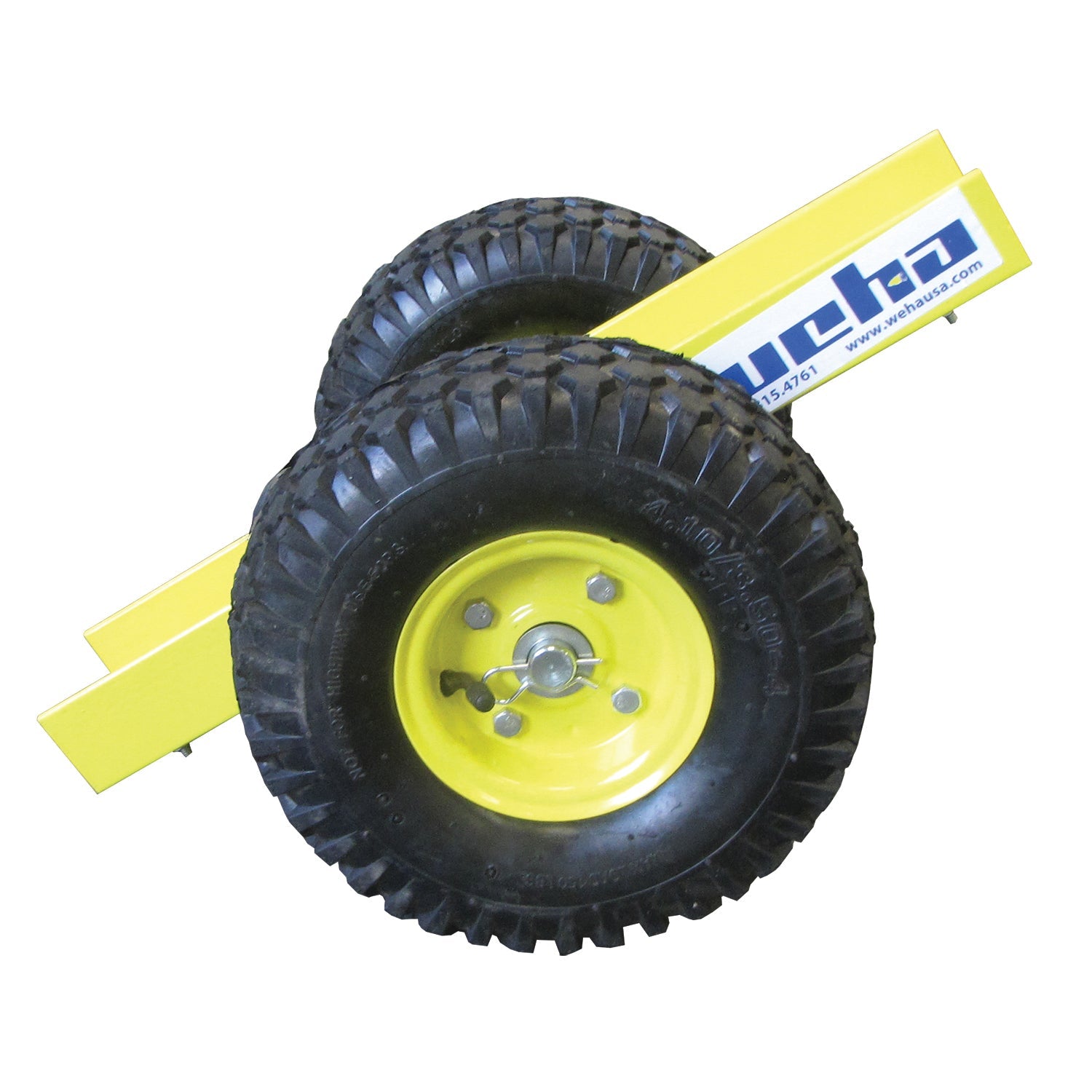Weha 10" Safety Yellow Slab Dolly with 2 Wheels | drywall | Pro Tool Haus