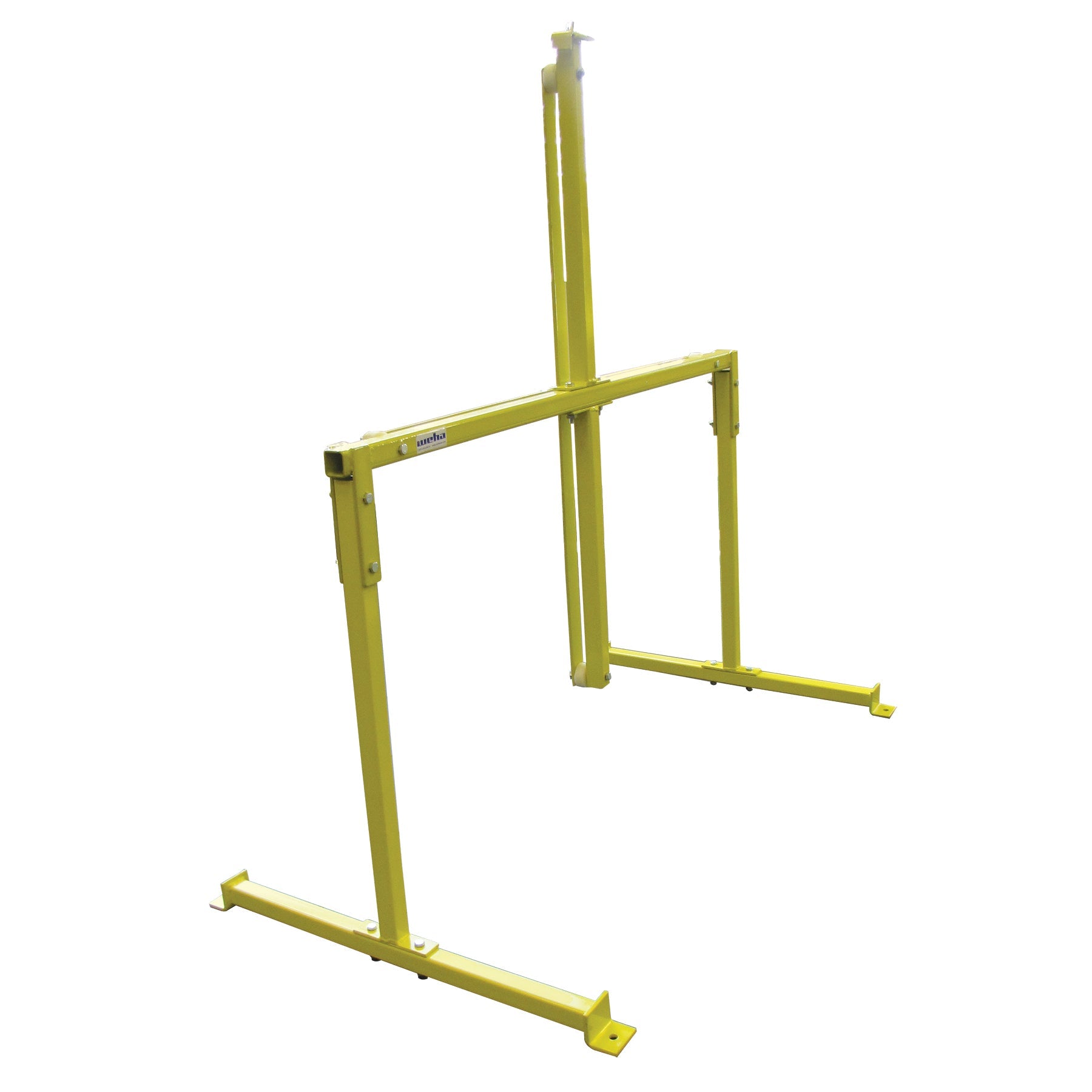 Weha Yellow Fiberglass Rodding Stand | Application View | carbon rodding | Pro Tool Haus