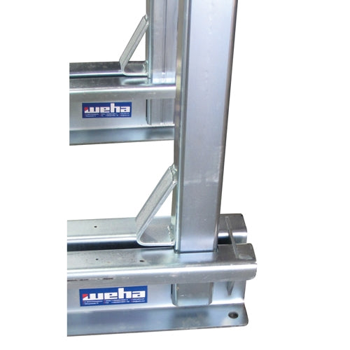 Weha 10' Buffalo Slab Rack Set with 60" Poles | Close-up Detail | buffalo | Pro Tool Haus