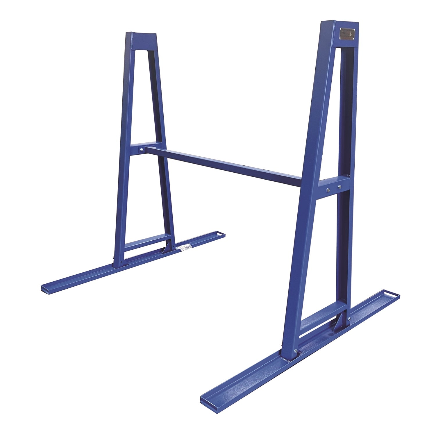 Weha Safety Blue Granite & Stone A-Frame Storage Rack Set with Crossbar | a frame | Pro Tool Haus