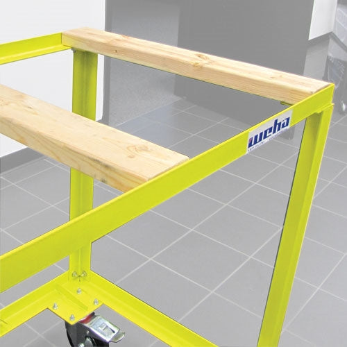 Weha 27" Wood Insert Stone Fabrication Work Table | Specification View | fabrication table | Pro Tool Haus