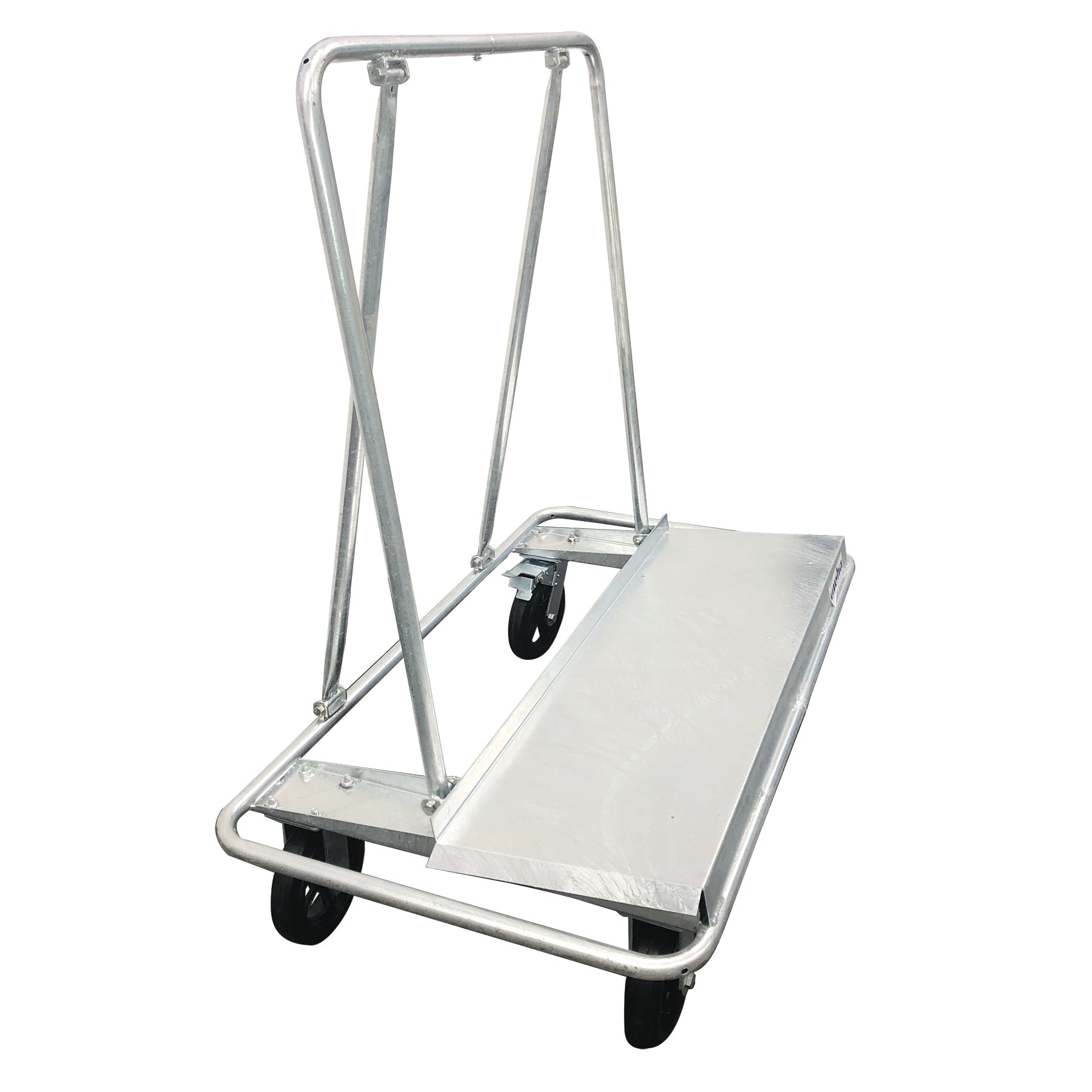 Weha Galvanized Granite Broken Down Shop Cart "Drywall Cart" 2000 lb Capacity | Detail View | drywall cart | Pro Tool Haus