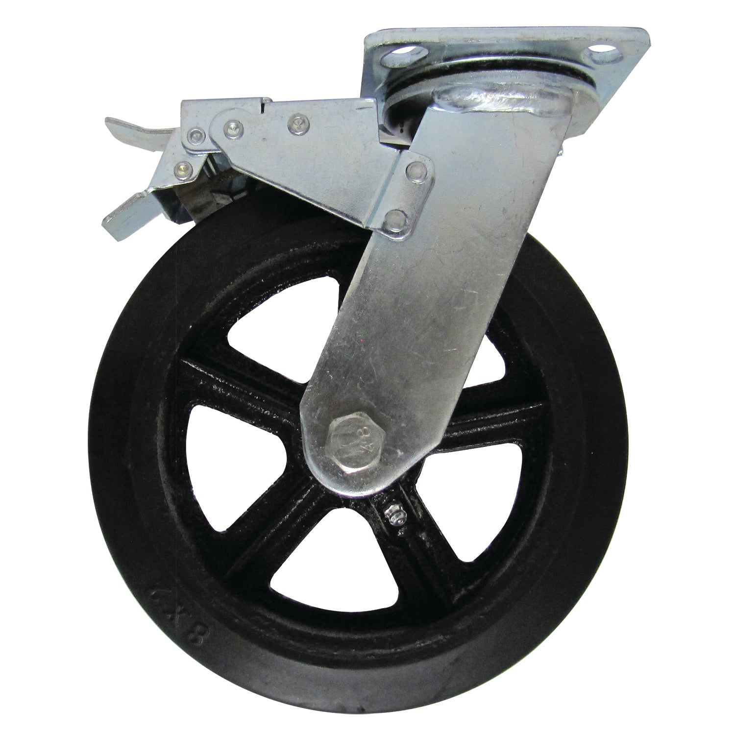 Weha Black Swivel Granite Shop Cart Wheel | dry wyll cart | Pro Tool Haus
