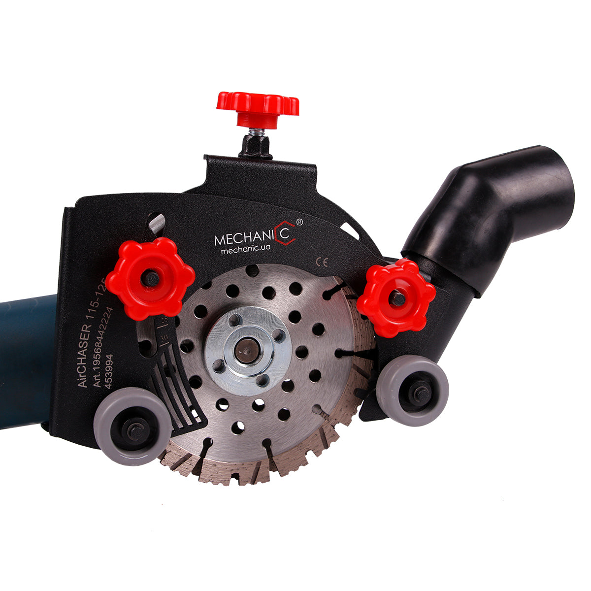 Wall Chaser Attachment for Angle Grinder (Concrete & Brick) – in use application