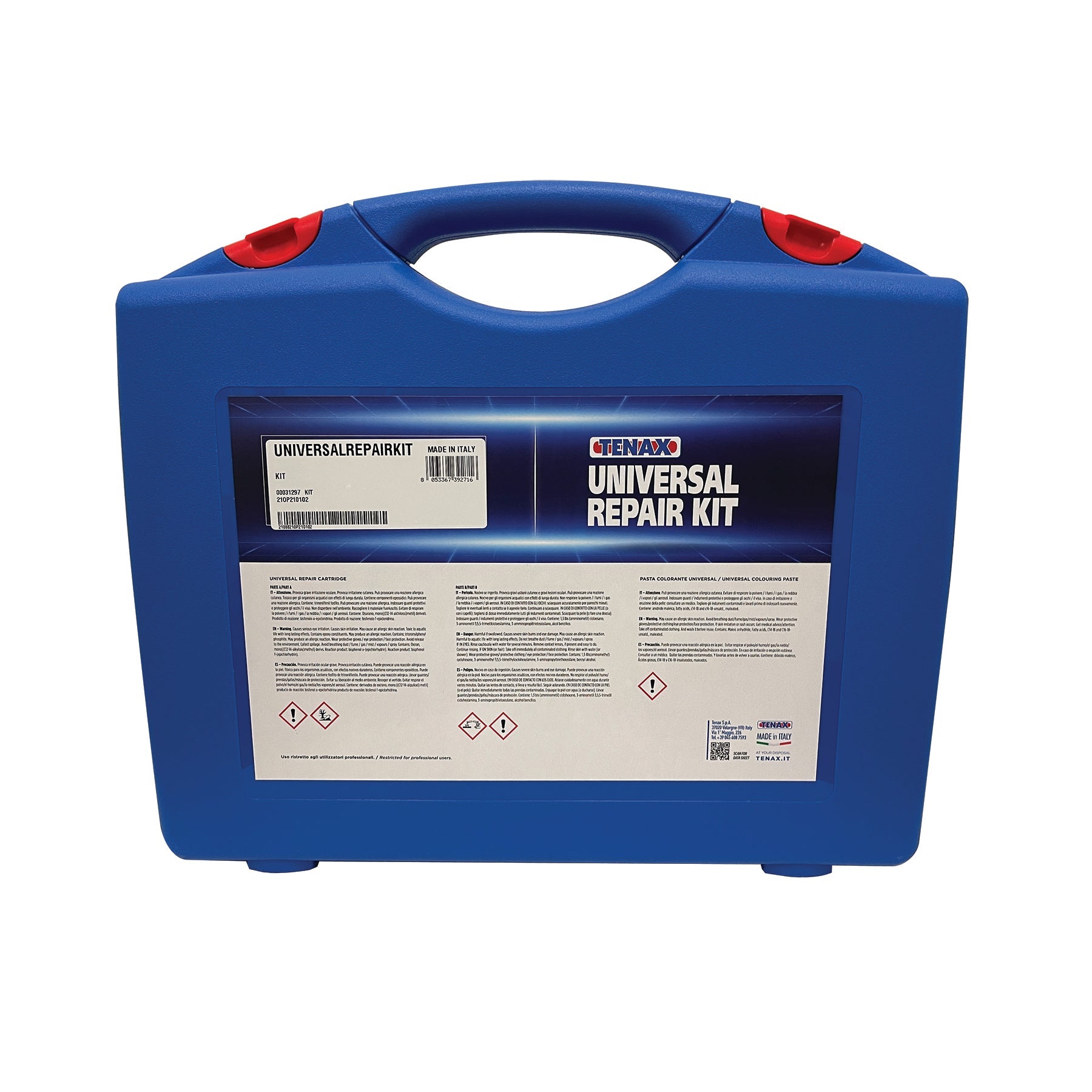 Tenax USA Universal Repair Kit | Close-up Detail | indoor | Pro Tool Haus