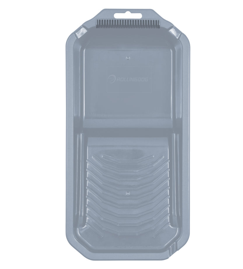 4-inch plastic paint tray for mini rollers