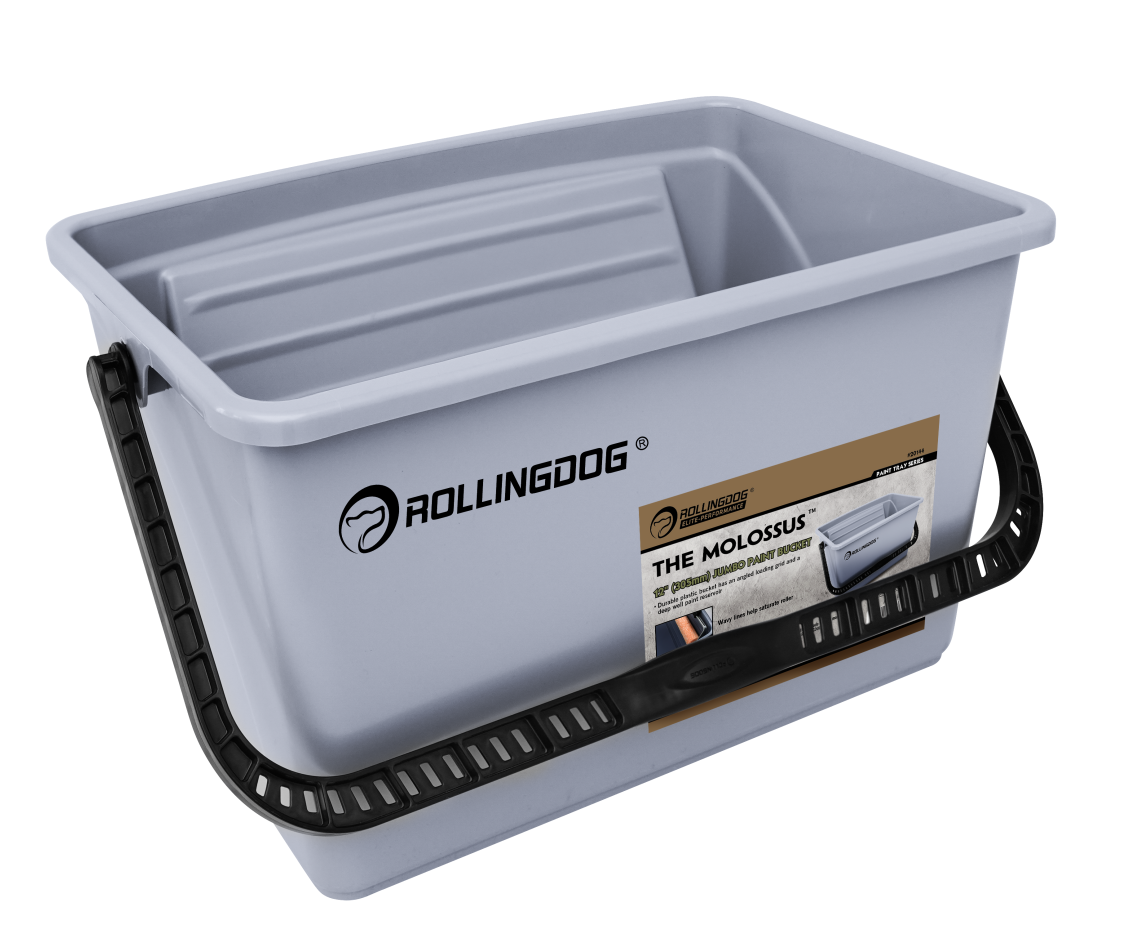 ROLLINGDOG USA THE MOLOSSUS™ Jumbo Paint Bucket – Durable Deep Well Bucket with Angled Grid (Multiple Sizes) | Application...
