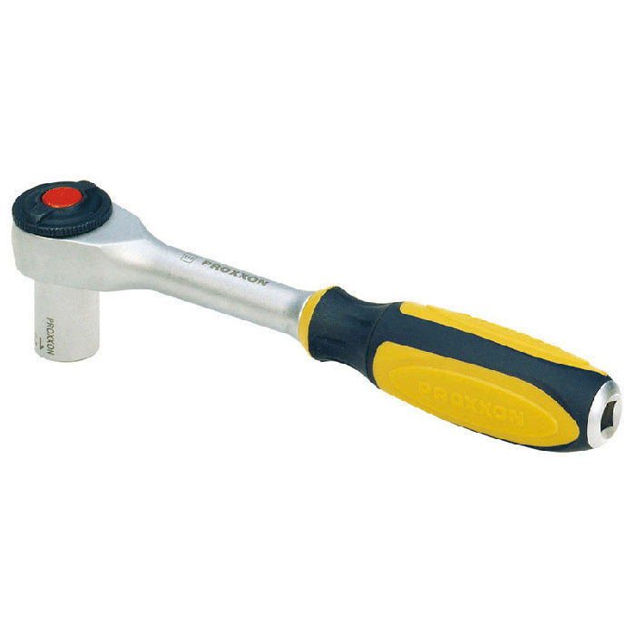 Proxxon Rotary Ratchet 1/4" — 52-Tooth Fine Drive with Offset Function & Quick Release (No. 23082)