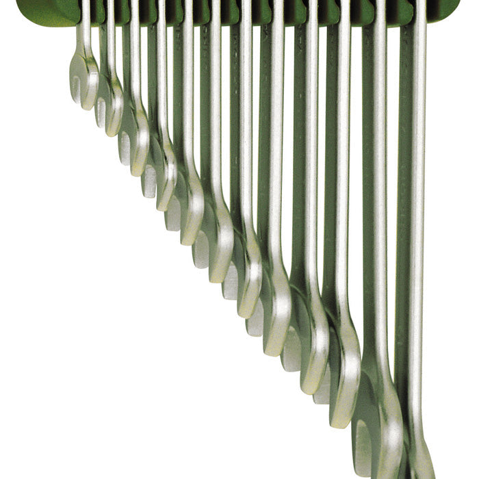 Proxxon SlimLine Combination Spanner Set with Holder — 12-Piece Metric, 6–19mm (No. 23820)