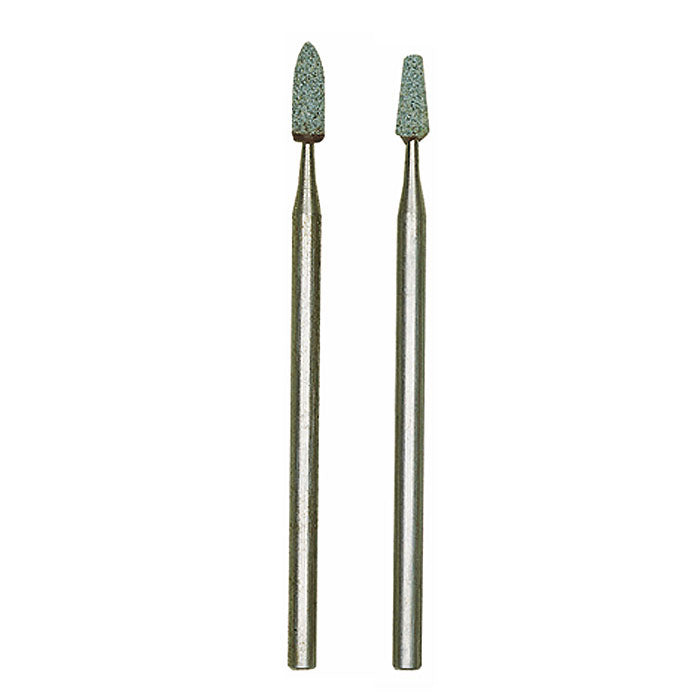 Proxxon Silicon carbide mounted points 2 pcs., flame and taper | Pro Tool Haus