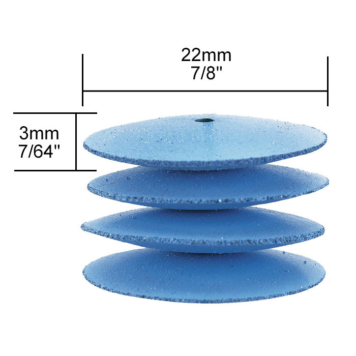Proxxon Silicone polishing discs, Ø 7/8", 10 pcs. | Feature Detail | Pro Tool Haus