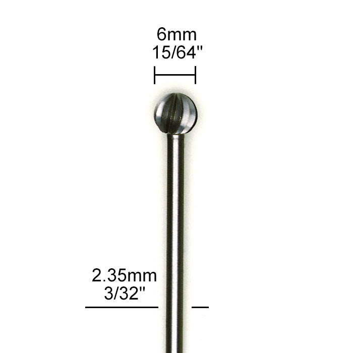 Proxxon Tungsten vanadium cutter, round, 2 pcs., Ø 15/64" | Detail View | Pro Tool Haus