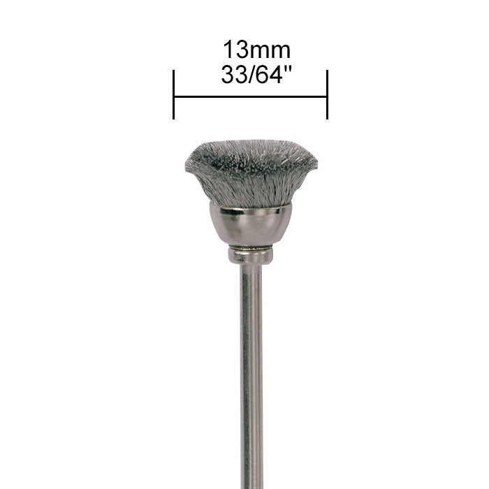 Proxxon Stainless Steel Wire Cups, 2 pcs. | Detail View | Pro Tool Haus