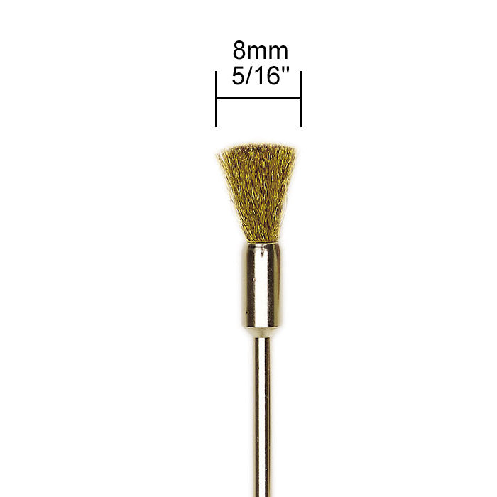 Proxxon Brass brushes, 2 pcs., Ø 5/16" | Detail View | Pro Tool Haus