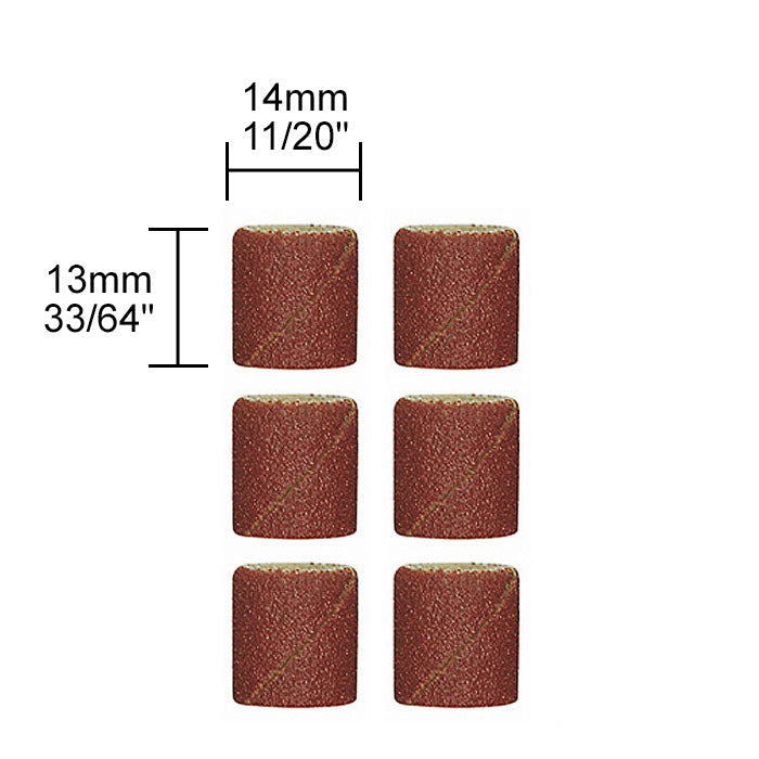 Proxxon Sanding drum with 10 sanding bands, 14mm, 120 grit | Detail View | proxxon sanding | Pro Tool Haus
