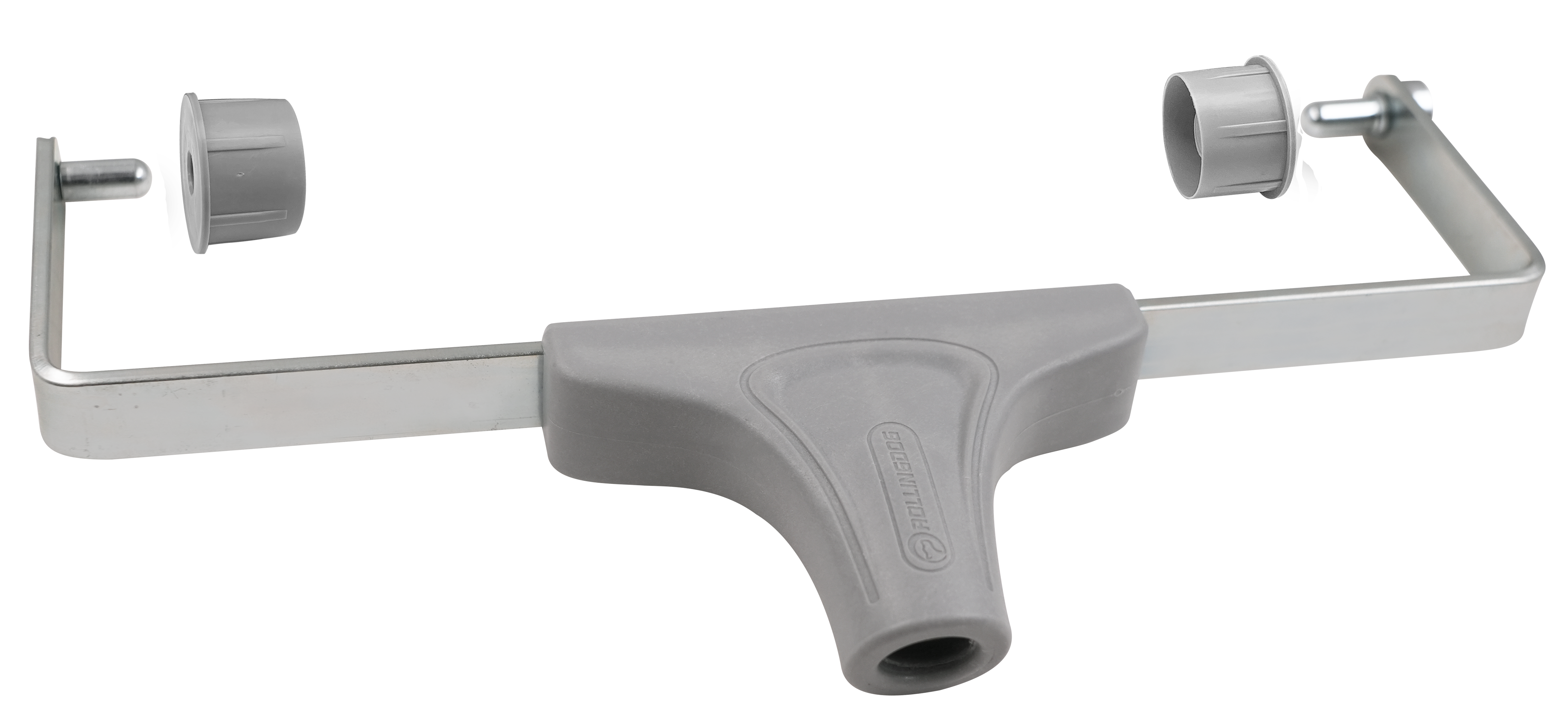 ROLLINGDOG USA 12" Standard Paint Roller Frame – Anti-Rust Steel Frame with 1.5" End Caps | Feature Detail | Pro Tool Haus