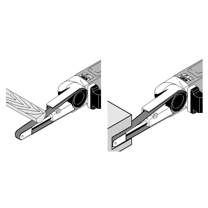 Proxxon Belt Sander BS/E | Close-up Detail | proxxon handheld | Pro Tool Haus