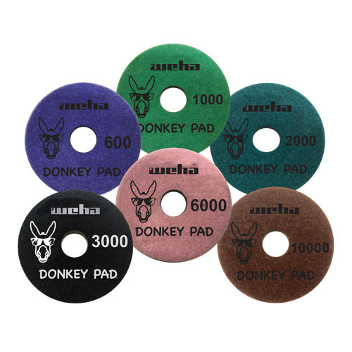 Weha Donkey Face Polish & Inline Polishing Pads | auto edge polisher | Pro Tool Haus