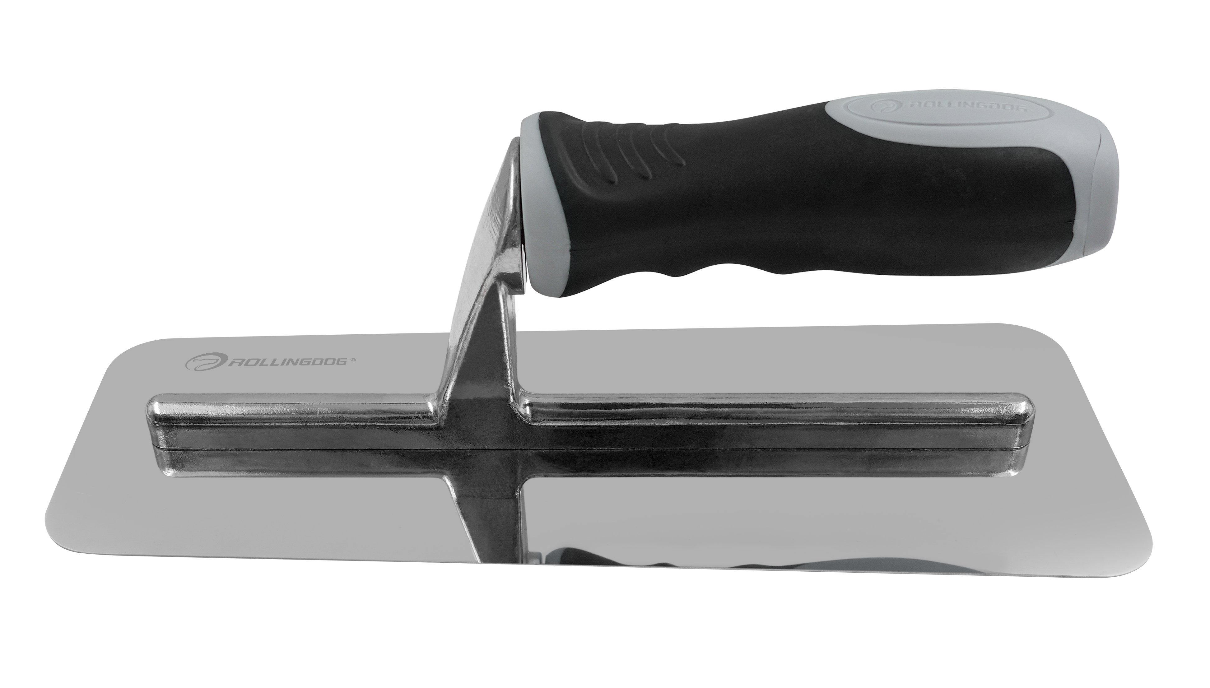 ROLLINGDOG USA 9.8" Stainless Steel Plastering Trowel – Beveled Edge Blade with Ergonomic Handle | Pro Tool Haus
