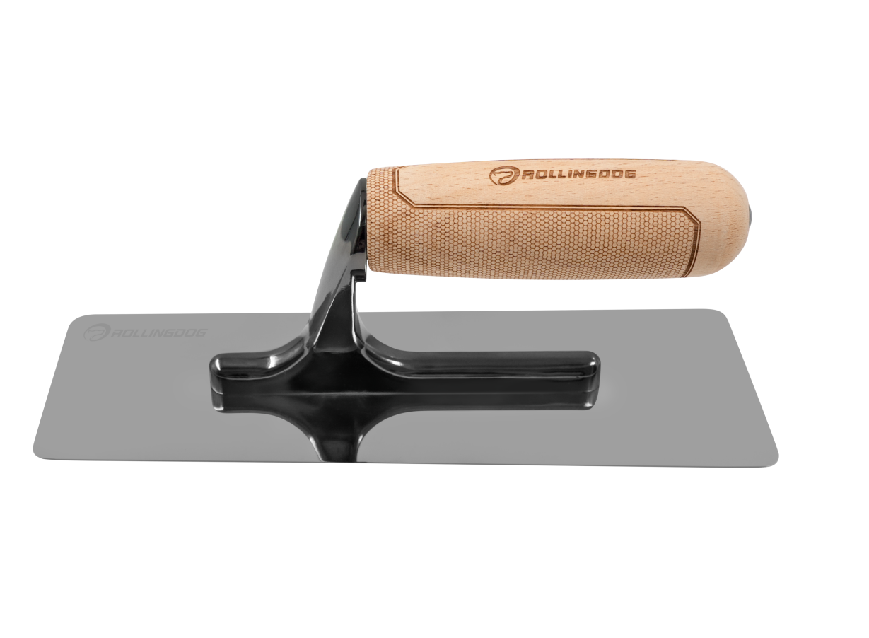 ROLLINGDOG USA DOBERMAN™ Venetian Trowel – Stainless Steel Decorative Plaster Finishing Tool (7″ & 9″ Options) | Feature D...