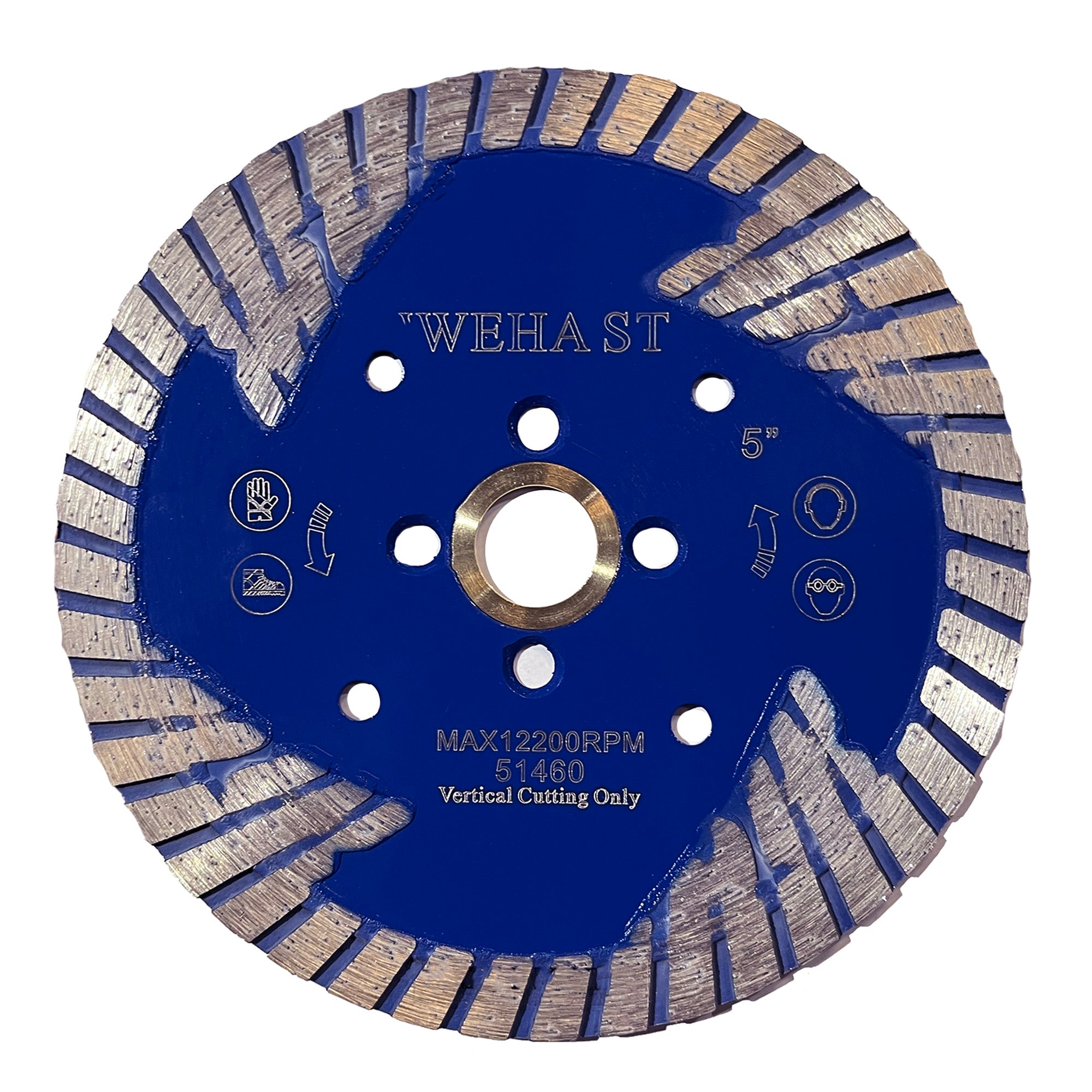 Weha ST Side Cut Diamond Turbo Blade | Feature Detail | angle grinder | Pro Tool Haus
