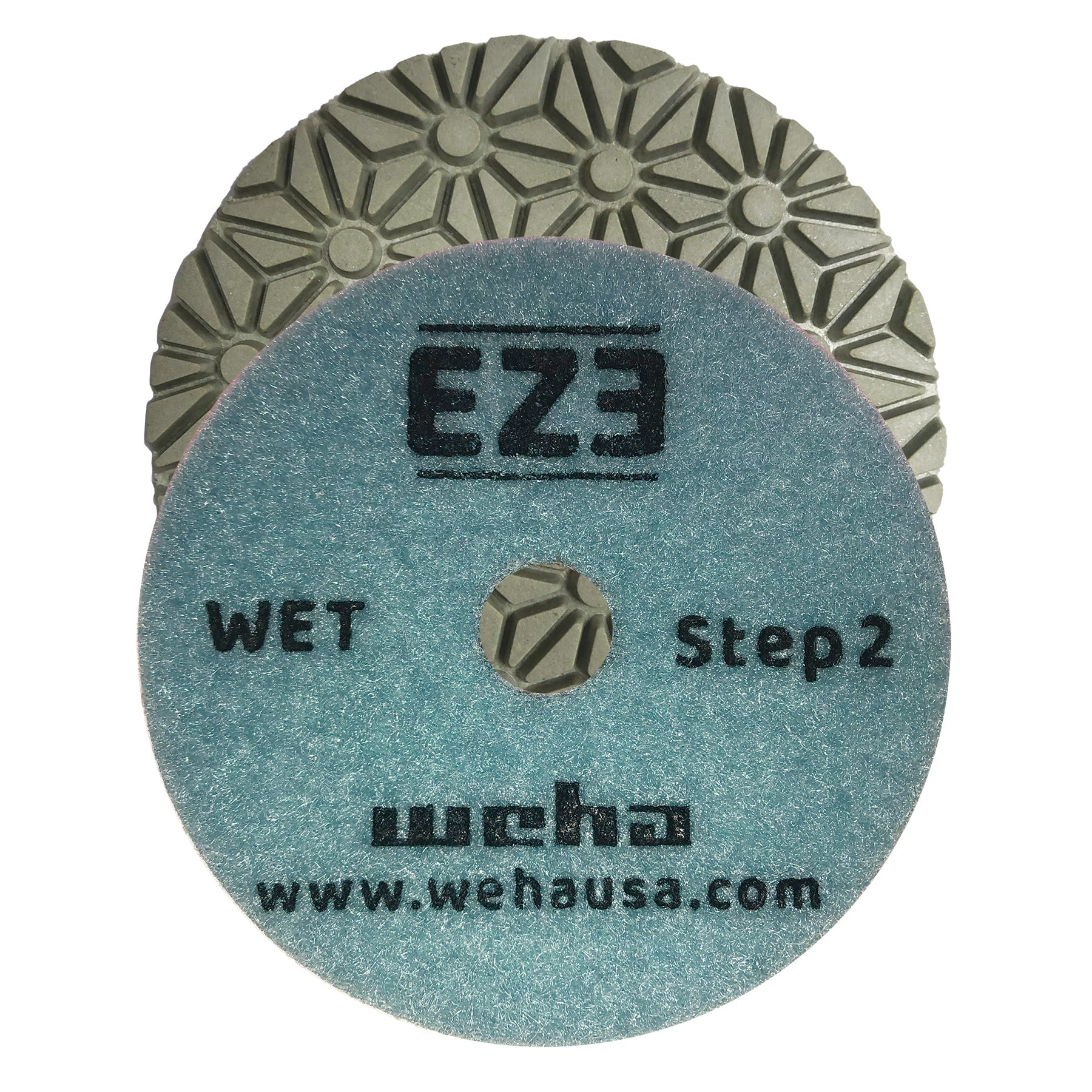 Weha EZ3 3 Step Diamond Polishing Pads | Application View | ceramic | Pro Tool Haus