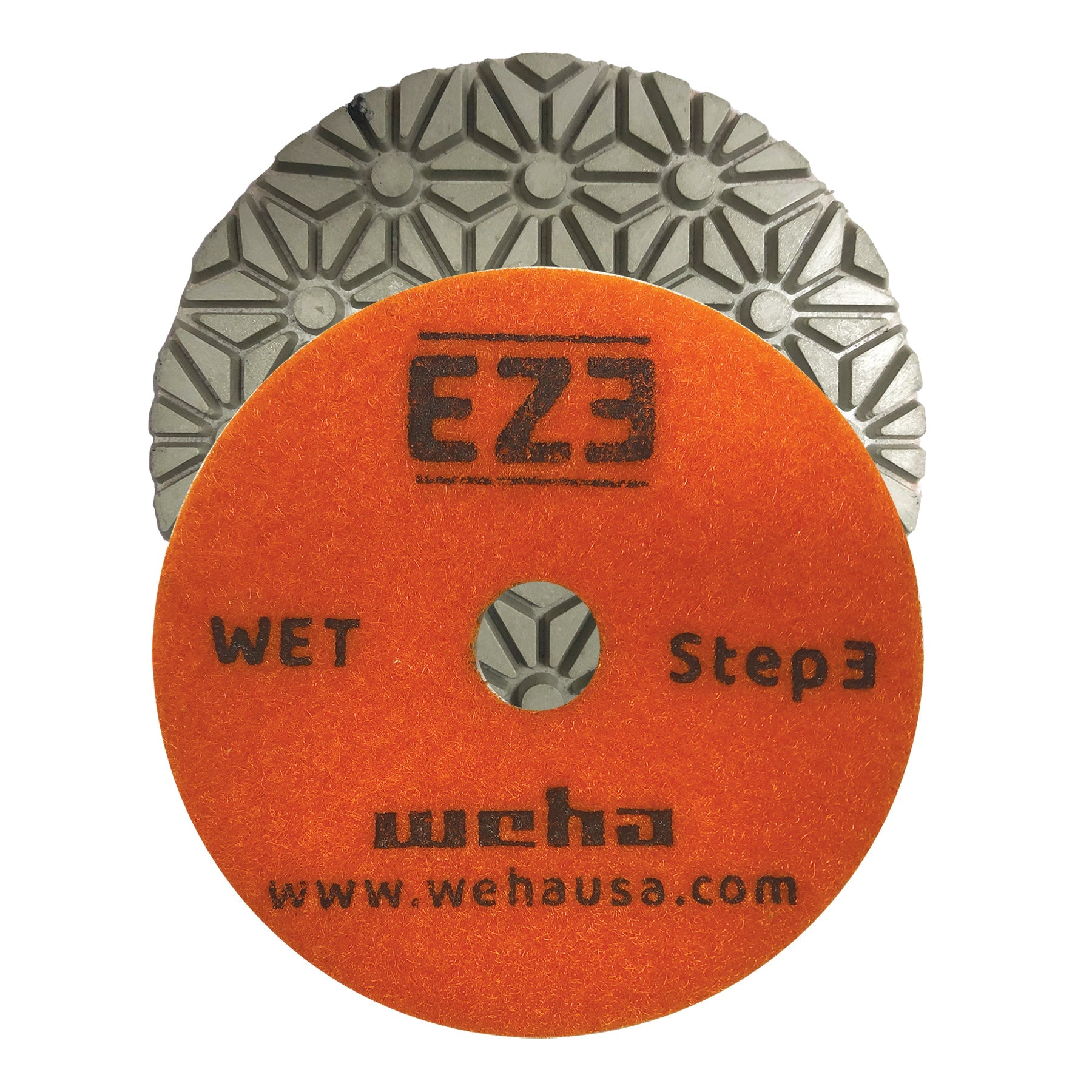 Weha EZ3 3 Step Diamond Polishing Pads | Close-up Detail | ceramic | Pro Tool Haus