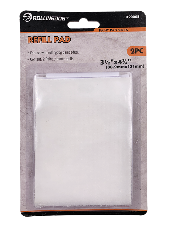 Refill pads for ROLLINGDOG paint edger tool for clean edges