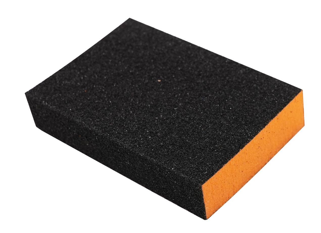 ROLLINGDOG USA 4" Sanding Sponge - 60 / 120 / 180 Grit Options | Close-up Detail | Pro Tool Haus