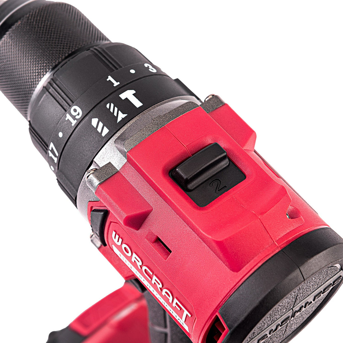 WorCraft 20V Brushless Hammer Drill — 3/8 in or 1/2 in Chuck