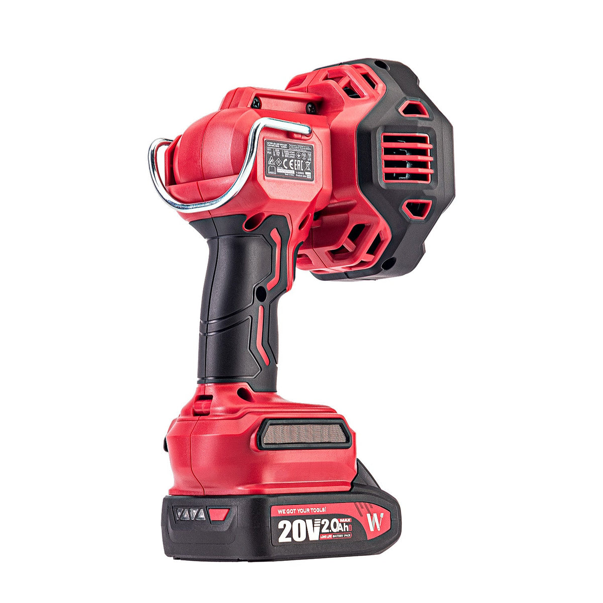 WorCraft 20V Cordless LED Spotlight Kit with 2.0Ah Battery Option & Charger
