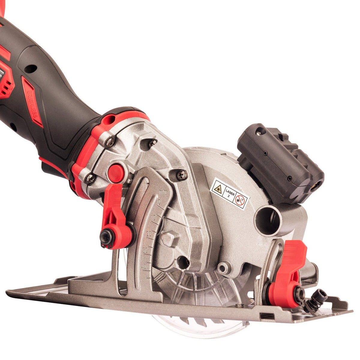 WorCraft 20V Brushless Mini Circular Saw Kit with 4.0Ah Battery Options & Charger
