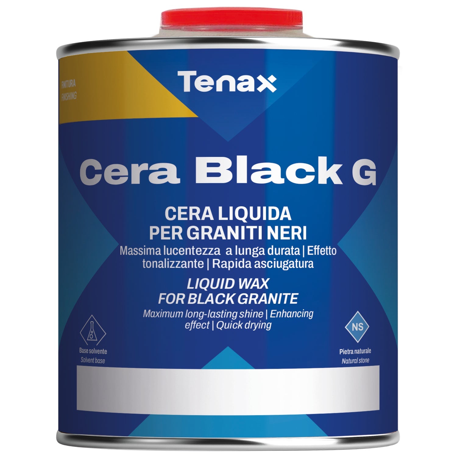 Tenax USA Cera Black G Black Granite Wax | cera pasta | Pro Tool Haus