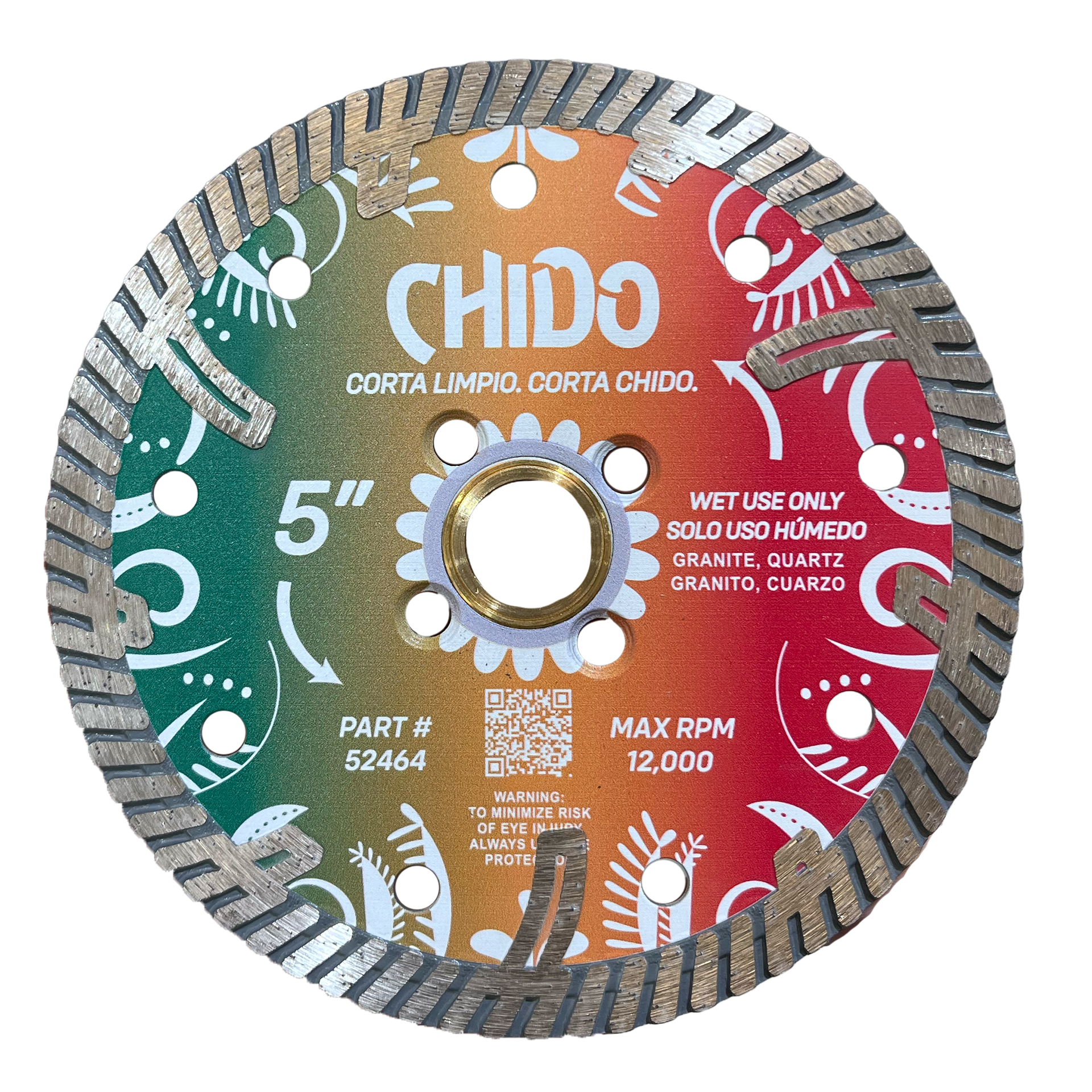 Tenax USA Chido Drop Segment Turbo Blade | Feature Detail | angle grinder | Pro Tool Haus