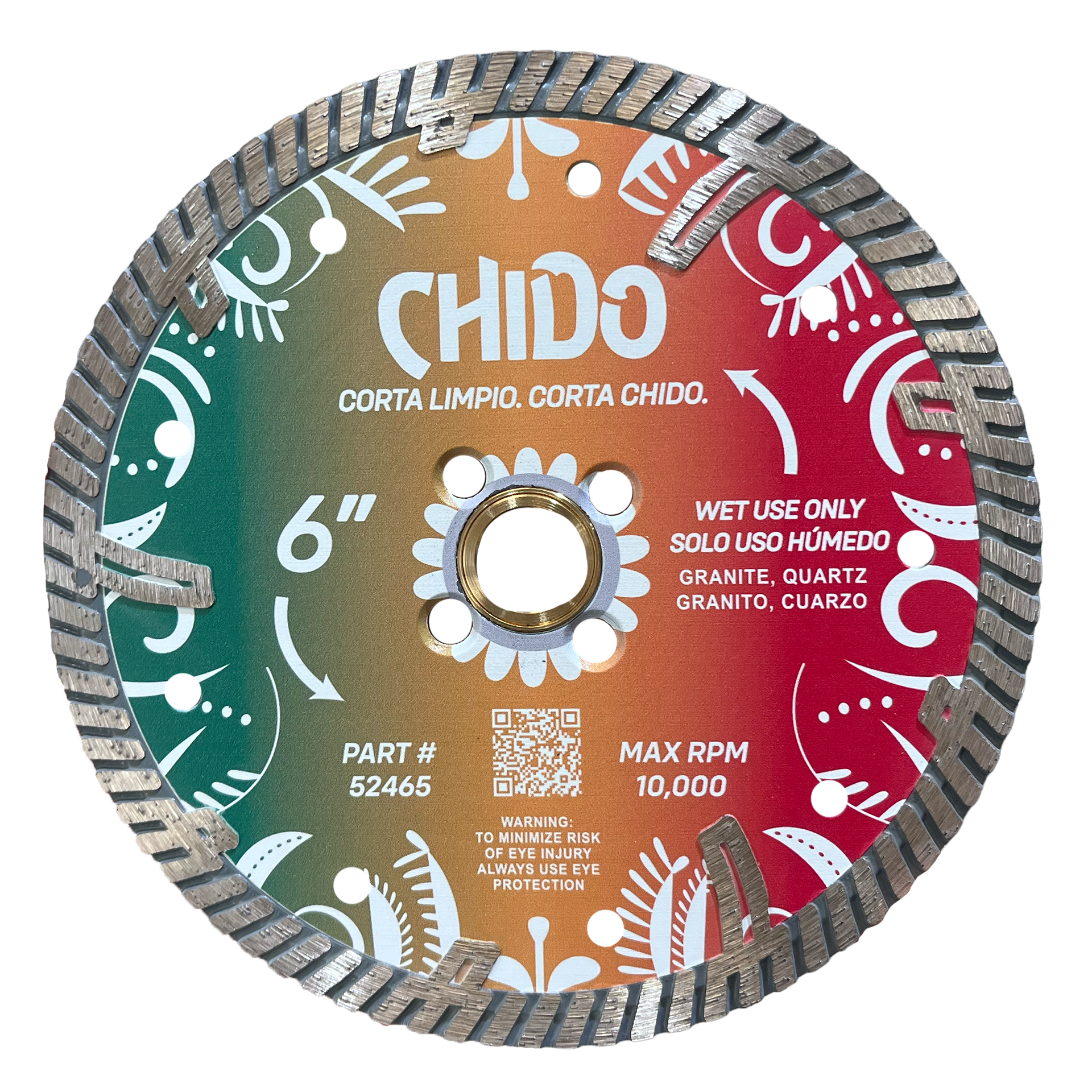 Tenax USA Chido Drop Segment Turbo Blade | angle grinder | Pro Tool Haus