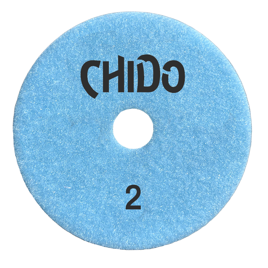 Tenax USA Chido 4" 3 Step Polishing Pads | In-Use View | ceramic | Pro Tool Haus