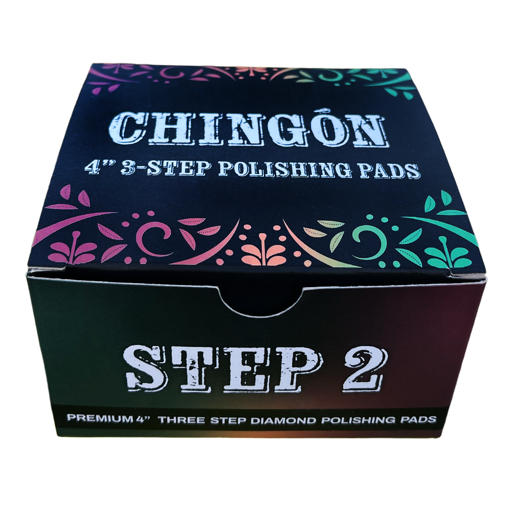 Tenax USA Chingon 4" Premium 3 Step Polishing Pads | Package View | ceramic | Pro Tool Haus