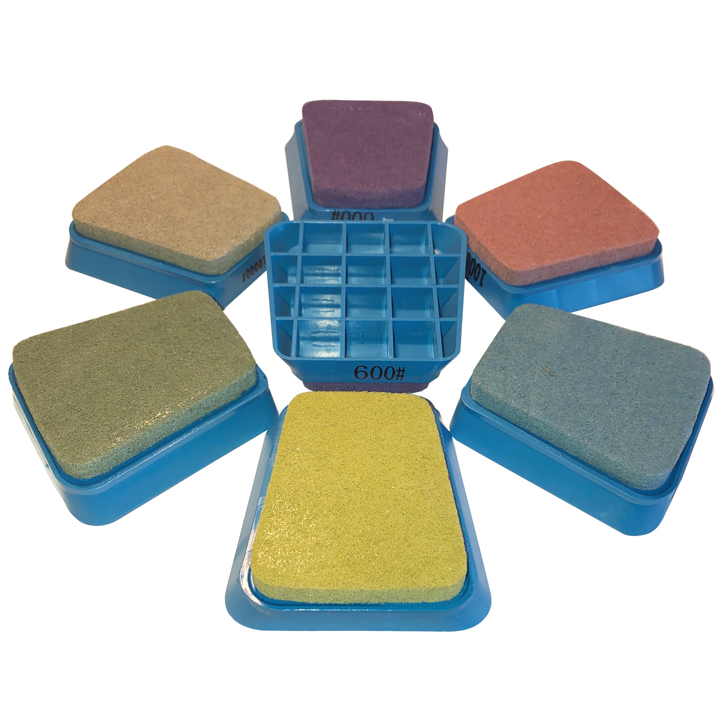 Weha Donkey FF Quartz Face Diamond Polishing Pads | auto edge polisher | Pro Tool Haus